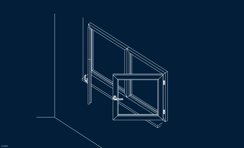 Fenstersicherungen bei DOPPELFLÜGELIGEN FENSTER
Für Doppelflügelfenster gibt es spezielle Zusatzsicherungen, die insbesondere empfindliche Stellen, wie den Mittelsteg abdecken, um eine umfassende Einbruchsprävention zu gewährleisten.