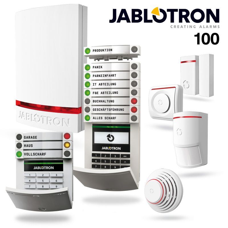 Alarmanlage von Jablotron: Vertrauen Sie auf die einwandfreien Produkte von Jablotron und deren modernste Technologie