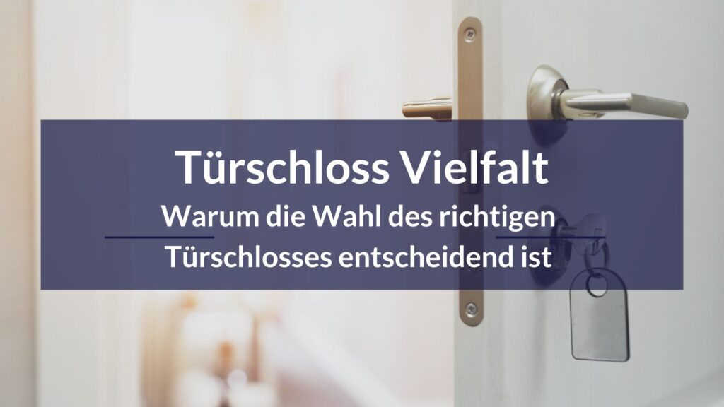 Tauchen Sie ein in die faszinierende Welt der Türschlösser und entdecken Sie die unsichtbaren Helden des Türalltags! Möchten Sie wissen, welches Türschloss sich am besten für Ihre Tür eignet? In unserem Artikel beleuchten wir die verschiedenen Arten von Türschlössern, ihre Vorteile und Einsatzbereiche. Erfahren Sie, wie ein Schloss aufgebaut ist und welches Modell für Ihre Bedürfnisse am geeignetsten ist. Entdecken Sie, wie wichtig die Wahl des richtigen Schlosses für Ihre Sicherheit und Ihren Komfort ist.