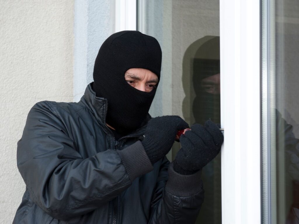 Einbruchmethode: Angriff auf den Fenstergriff