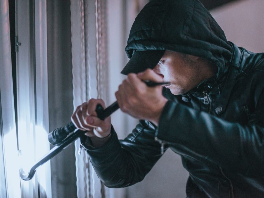 Einbruchmethode: Offene oder gekippte Fenster